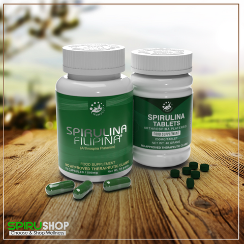 Spirulina DUO (Capsules & Tablets)